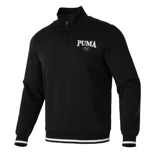 彪马（PUMA）男装 2024春季运动服户外时尚休闲跑步训练卫衣套头衫 681527-01  M(175/96A)