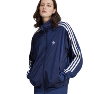 adidas ORIGINALS Adicolor Firebird 女子运动夹克 IL3816 中古蓝 XL