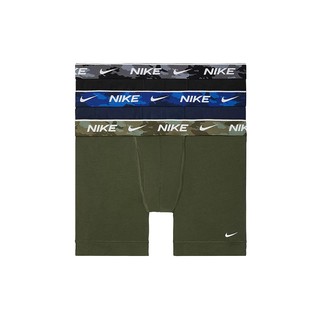 美国Nike耐克男士拼色印花舒适透气亲肤平角内裤