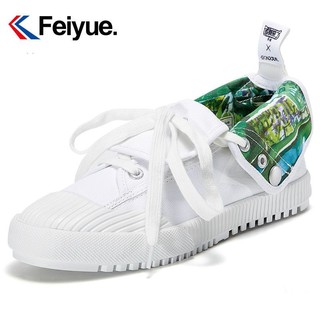 大孚飞跃 Feiyue/飞跃X奈雪的茶XBONJOUR BRAND东鞋西渡跨界联名百搭帆布鞋