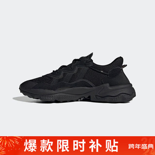 移动端、京东百亿补贴：adidas 阿迪达斯 三叶草 中性 OZWEEGO 休闲鞋EE6999  43码UK9码