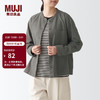 MUJI 無印良品 无印良品（MUJI）女式法兰绒 立领衬衫 格子 内搭 衬衣 BCB19C1A