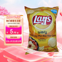 Lay's 乐事 韩国芝士辣烤鸡味薯片54g 休闲零食膨化食品新年分享年货