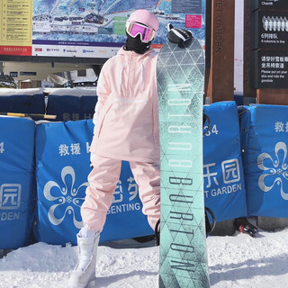 DOOK SNOW2023滑雪服套装滑雪装备男女户外单板双板雪服滑雪服户外 黑色（女） M