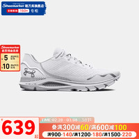 安德玛（Under Armour）HOVR Sonic 6男子缓震运动跑步鞋跑鞋3026121 白色 100 40 【250】