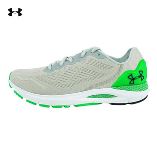 安德玛（Under Armour）HOVR Sonic 6男子缓震运动跑步鞋跑鞋3026121 浅绿色 300 42.5 【270】