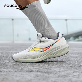 索康尼（SAUCONY）男鞋 2024春季跑步鞋减震透气舒适时尚潮流训练运动休闲鞋 S20881-111 42