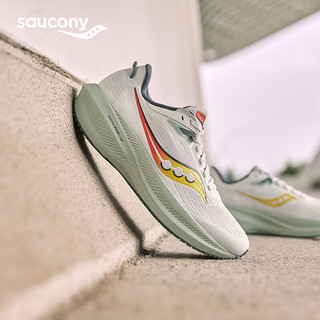 索康尼（SAUCONY）男鞋 2024春季跑步鞋减震透气舒适时尚潮流训练运动休闲鞋 S20881-111 42