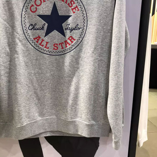 匡威（Converse）卫衣男装2024春秋款训练运动服时尚圆领套头衫休闲外套 10025471-A03 XXL