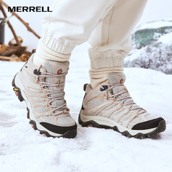 MERRELL 迈乐 MOAB3 MID WP防泼水抓地防滑户外运动登山徒步鞋男女
