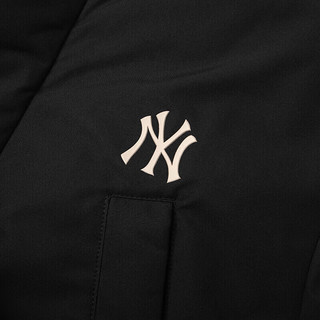 美职棒（MLB）羽绒服男女装 冬季纽约洋基队时尚防风保暖夹克羽绒衣 3ADJB0936-50BKS S