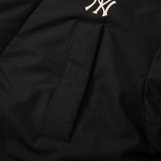 美职棒（MLB）羽绒服男女装 冬季纽约洋基队时尚防风保暖夹克羽绒衣 3ADJB0936-50BKS S