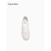 Calvin Klein Jeans24春夏男士潮流街头撞色拼接篮球运动休闲鞋YM00933 0LG-月光白/晴空蓝 43