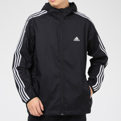 adidas阿迪达斯套装男2021秋秋季新款运动服梭织防风夹克外套长裤休闲