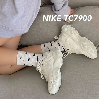 耐克（NIKE）休闲鞋女鞋春季运动鞋TC 7900老爹鞋减震跑步鞋DD9682-100 DD9682-100米白 37.5