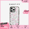 CASETiFY 爱心小兔手机壳 适用于iPhone15/14/13/Pro/Max 透明黑框 iPhone 15
