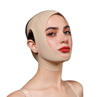 安提尼亚V脸面雕套睡眠塑形提拉紧致提升面罩 V脸肤色 S