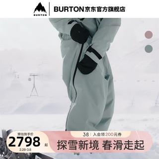 BURTON伯顿春季男女FUTURETRST 3L滑雪裤宽松透气242201 24220100300 XS