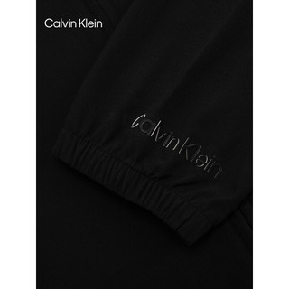 卡尔文·克莱恩 Calvin Klein 运动24春夏男骑行训练服跑步连帽外套4MS4O520 001-太空黑 L