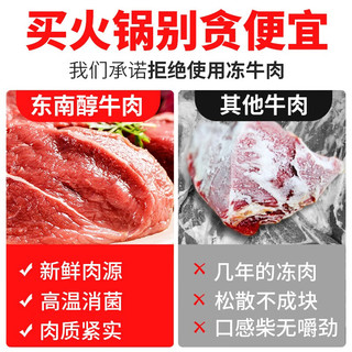 东南醇 公安牛肉年货礼盒 牛三鲜火锅罐头 高端食品礼盒 湖北特产方便菜 600g*4罐礼盒（牛三鲜+纯牛肉）