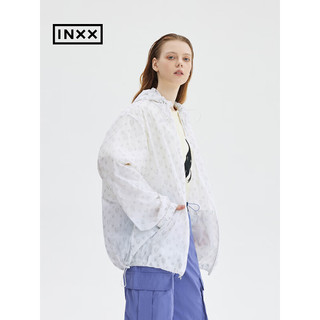 英克斯（inxx）【INXX】APYD 户外反光满印防晒服男女同款透气防紫外线外套潮流 本白-1 L