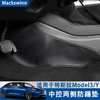 迈科斯维 适用特斯拉modelY/3中控两侧防踢垫保护垫汽车座椅内饰改装配件 Model Y 中控防踢垫【碳纤纹款】