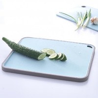 MAXCOOK 美厨 双面防滑塑料辅食板水果板案板菜板砧板