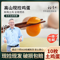 杨博士土鸡蛋正宗散养无抗蛋新鲜鸡蛋月子蛋宝宝蛋10枚源头直发
