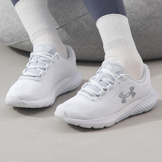 安德玛（UNDERARMOUR）UA女鞋 2024春季运动鞋低帮轻便Rogue 4舒适缓震跑步鞋 3027005-100 36.5