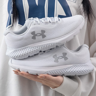 安德玛（UNDERARMOUR）UA女鞋 2024春季运动鞋低帮轻便Rogue 4舒适缓震跑步鞋 3027005-100 38