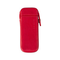 一皮 oneleather 手工真牛皮细烟盒20支装男女士高级创意便携个性 红色