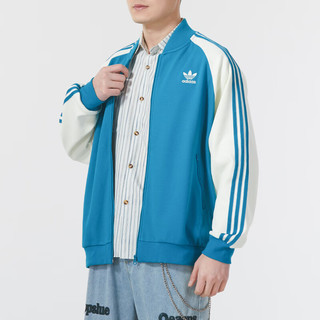 阿迪达斯 （adidas）三叶草男装 2024春季时尚运动服跑步训练透气夹克外套 IX4241 XL