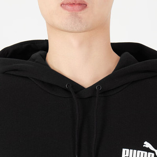 彪马（PUMA）男装 23运动服跑步套头衫休闲服时尚宽松棉质上衣连帽卫衣 849590-01 XS(165/88A)