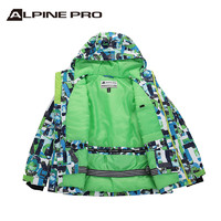 ALPINE PRO 阿尔派妮 儿童户外登山运动服加厚保暖防风水滑雪服套装