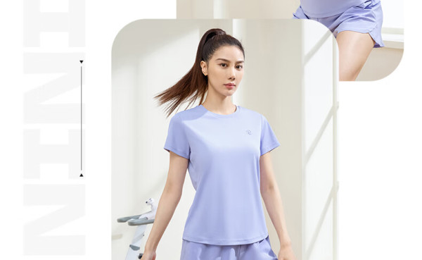 361t恤短袖女夏季速干跑步健身运动上衣