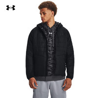 安德玛 UNDERARMOUR）秋冬Storm Session男子训练运动夹克外套1378494 黑色001 L