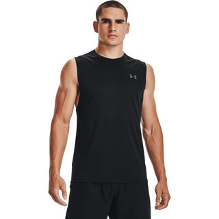 安德玛 UNDERARMOUR）春夏Velocity Muscle男子训练运动背心1327972 黑色001 XL