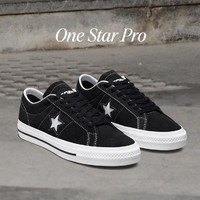 CONVERSE 匡威 One Star Pro 经典男女款反毛皮运动休闲鞋板鞋