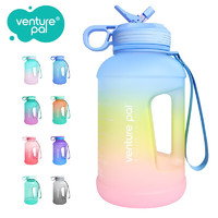 venture pal VenturePal VP大水壶大容量渐变色运动吸管水杯 大把手吸管 可装热水 2.2L