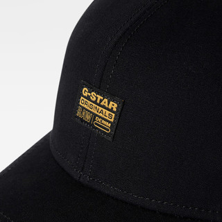 G-STAR RAW春夏男士时尚帅气休闲运动户外棒球帽D03219 黑色 PC
