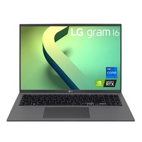 移动专享、3.8焕新：LG 乐金 gram 2022款 16英寸笔记本电脑（i7-1260P、16GB、1TB、RTX2050）