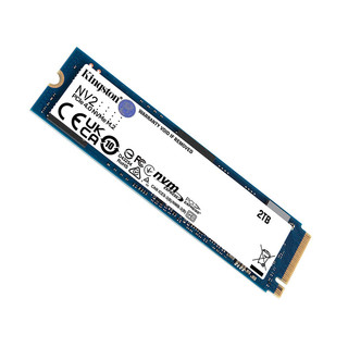 金士顿（Kingston）pcie4.0固态 兼容PCIe3.0 SSD固态硬盘 m2固态硬盘 台式机笔记本 固态硬盘M.2接口（NVMe协议）NV2 NV2-2TB