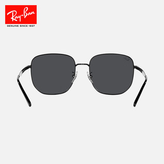 雷朋RayBan雷朋太阳镜经典渐变金属框墨镜0RB3713D 002_87 002_87黑色框深灰色片