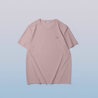 SPORTSDAY 海澜之家短袖T恤男24马术运动凉感透气短袖男夏季 灰粉（净色）(B4) 180/96A(XL)
