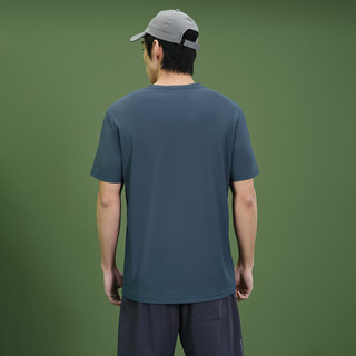 SPORTSDAY海澜之家短袖T恤男24马术运动凉感透气短袖男夏季 深蓝（净色）(B7) 170/88A(M)