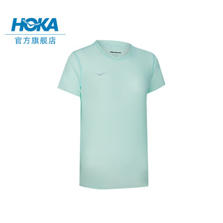 HOKA ONE ONE女款春夏专业跑步短袖T AIROLITE RUN SHORT SLEEVE 碧空色 XS