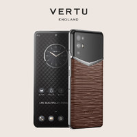 VERTU 纬图 iVERTU PROCELLA礼盒 纬图5G全面屏商务手机骁龙888 送礼 威图手机 棕色风暴纹手机（单品） 全新风暴纹系列