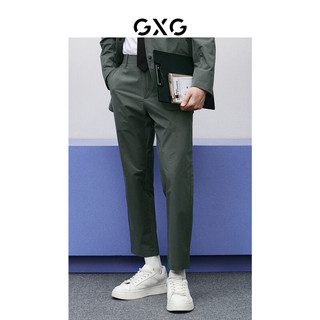 GXG男装 零压系列多色小脚西裤 24年春季GFX11401541 中灰色2 170/M