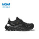  HOKA ONE ONE 男女款春夏霍帕拉 2露营徒步溯溪凉鞋 HOPARA 2缓震 黑色/黑色-男　