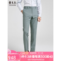 雅戈尔西服男士2024春夏套西YOTN222712SIY裤子 绿色 180/90A